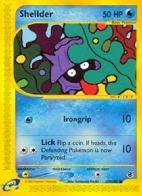 Shellder card art