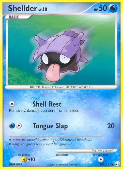 Shellder card art