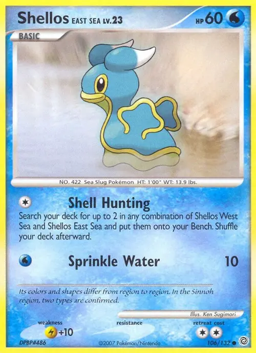 Shellos East Sea card art