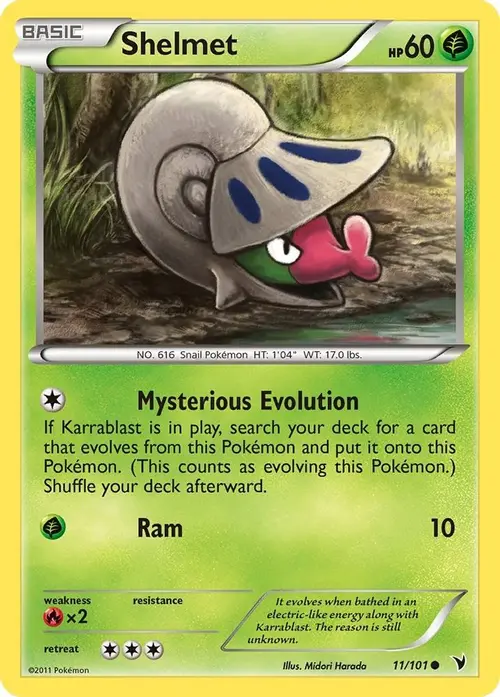 Shelmet card art