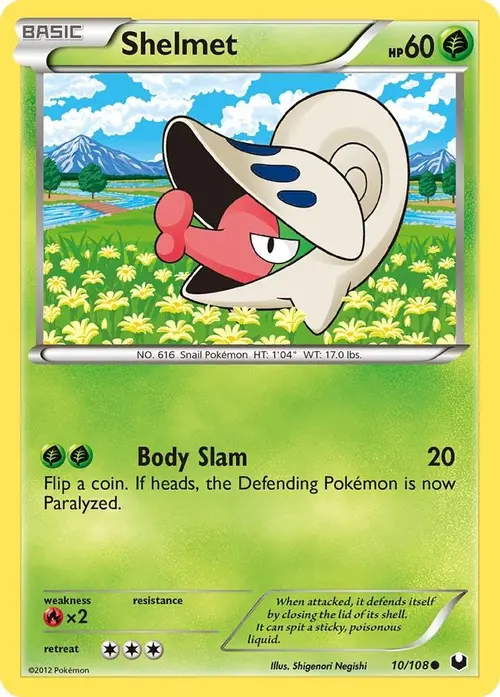 Shelmet card art