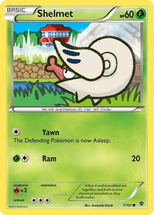 Shelmet card art