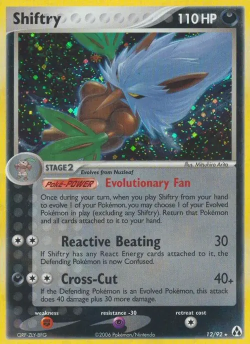 Shiftry card art