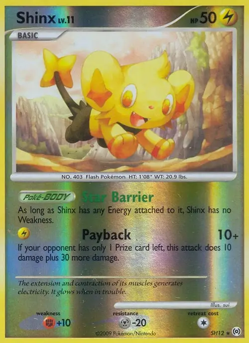 Shinx (Shiny) card art