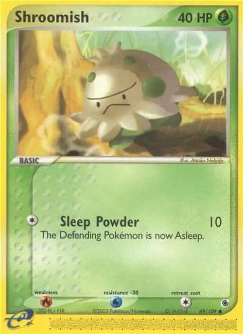Shroomish card art