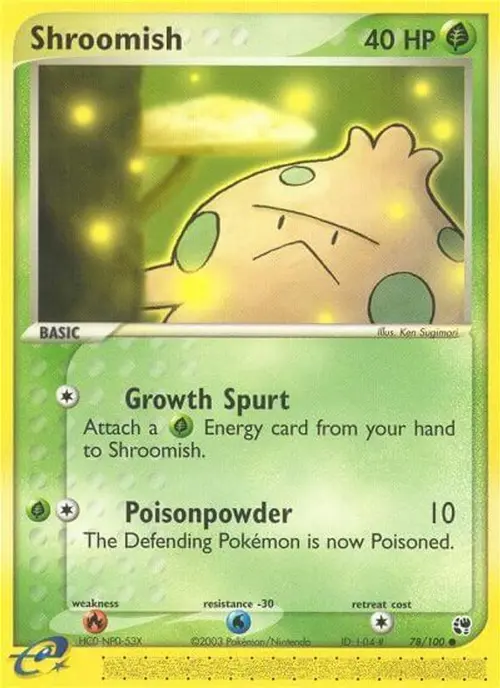 Shroomish card art