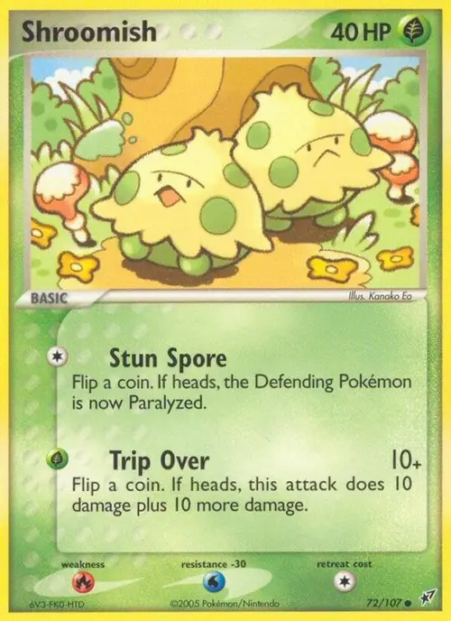 Shroomish card art