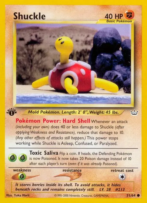 Shuckle card art