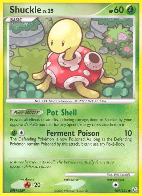 Shuckle card art