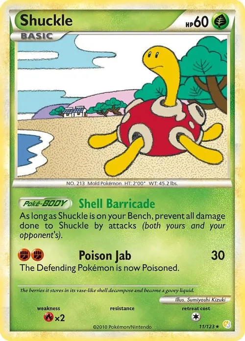 Shuckle card art