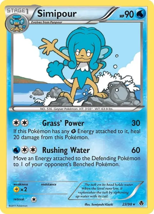 Simipour card art