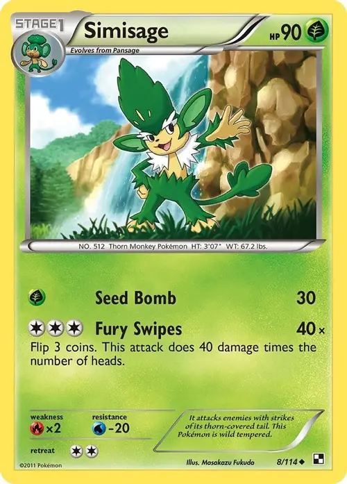 Simisage card art