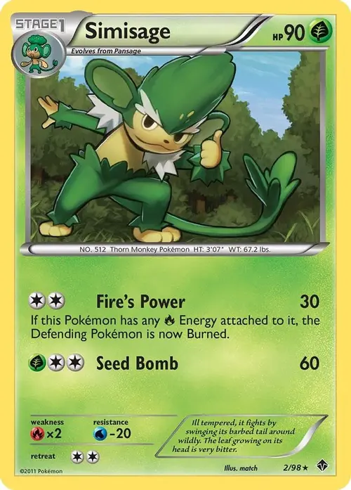 Simisage card art