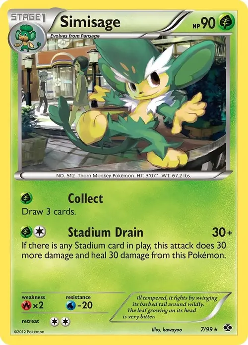 Simisage card art