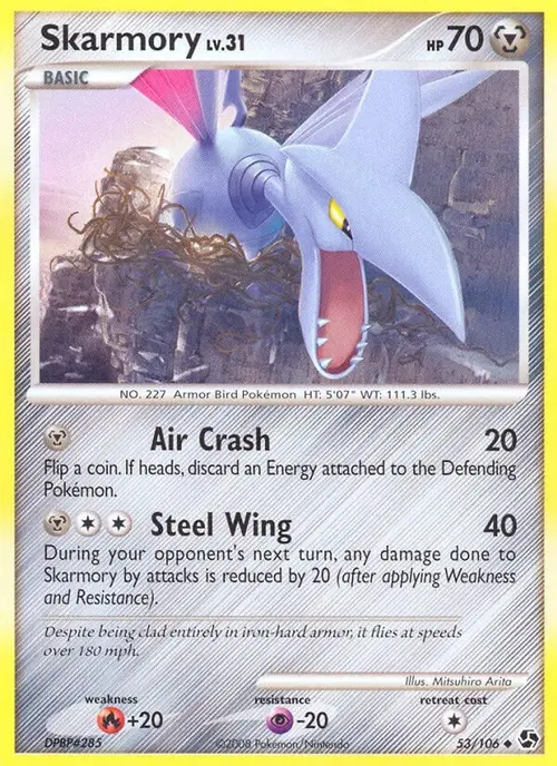 Skarmory card art