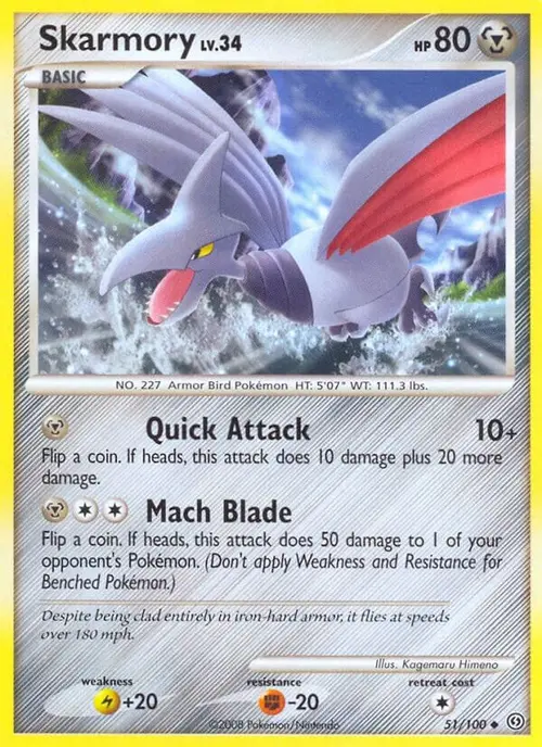 Skarmory card art