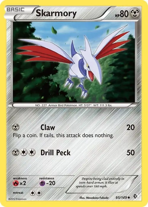 Skarmory (95) card art