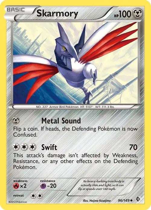 Skarmory (96) card art