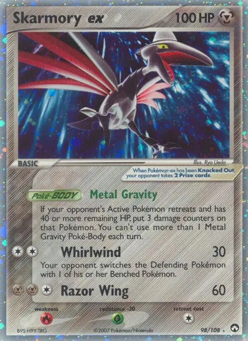 Skarmory ex card art
