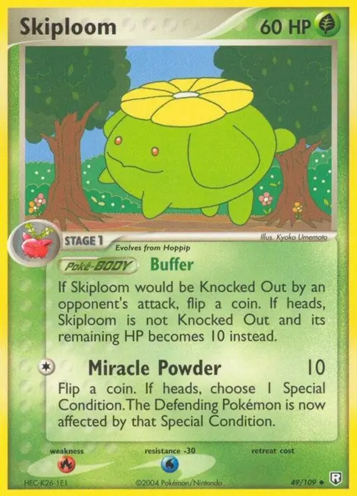 Skiploom card art