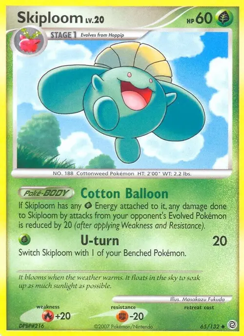 Skiploom card art