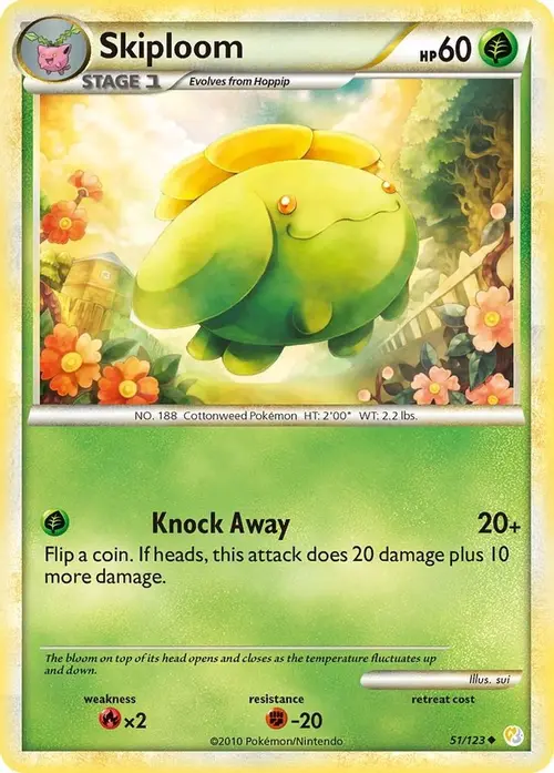 Skiploom card art