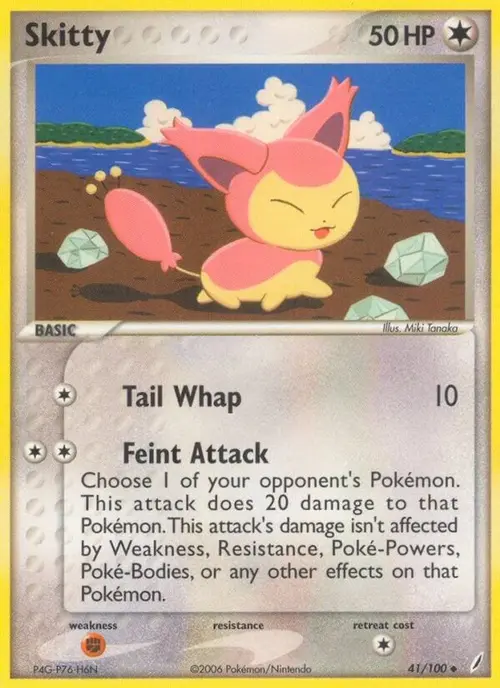 Skitty card art
