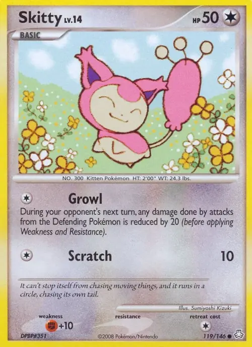 Skitty card art