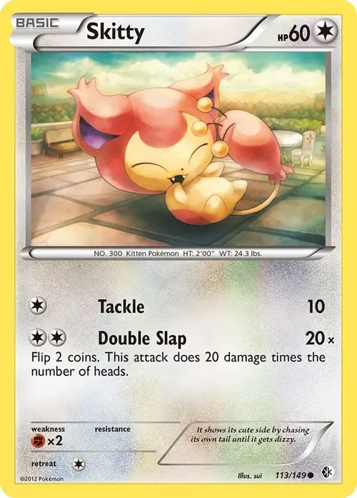 Skitty card art