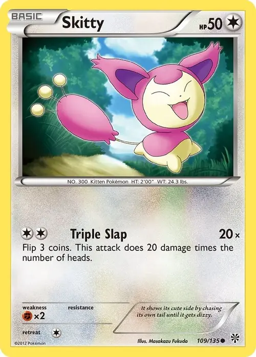 Skitty card art