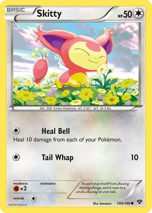 Skitty card art