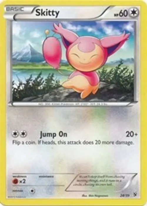 Skitty card art