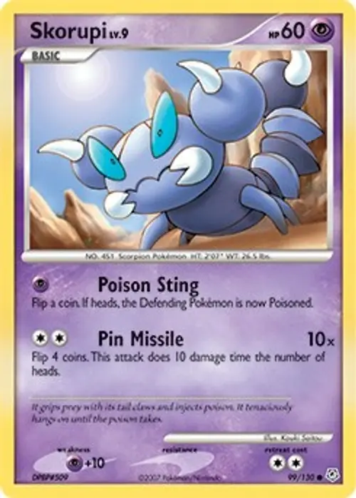 Skorupi card art