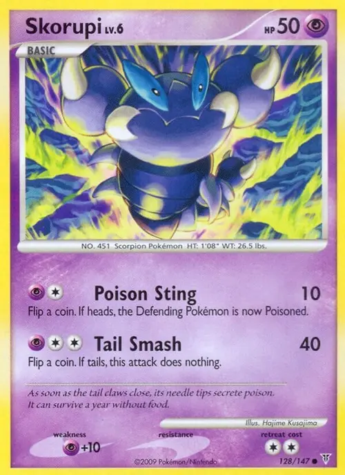 Skorupi card art