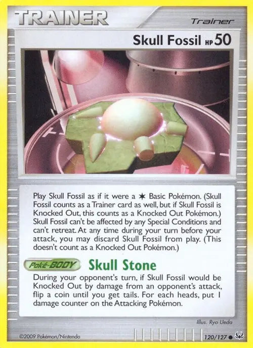 Skull Fossil card art