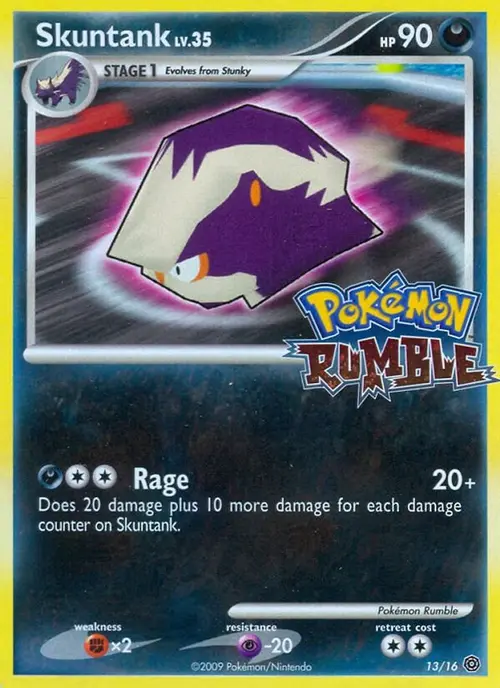 Skuntank card art