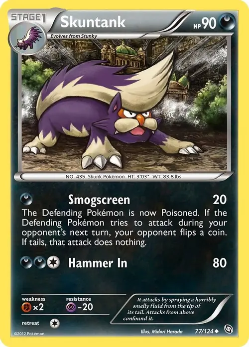 Skuntank card art