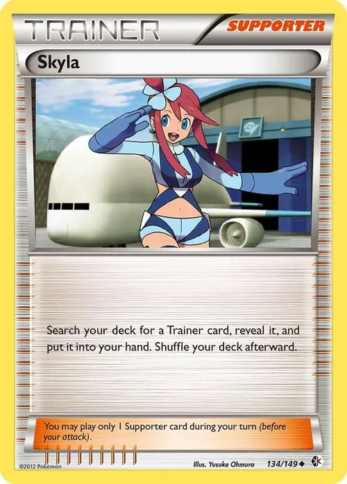 Skyla card art