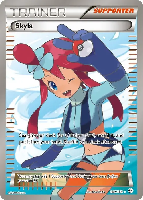 Skyla (149 Full Art) card art