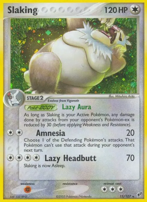 Slaking card art