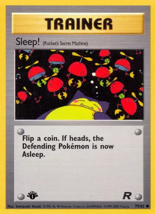 Sleep! (Rocket's Secret Machine) card art