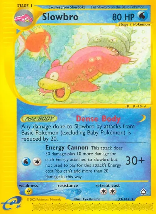 Slowbro card art