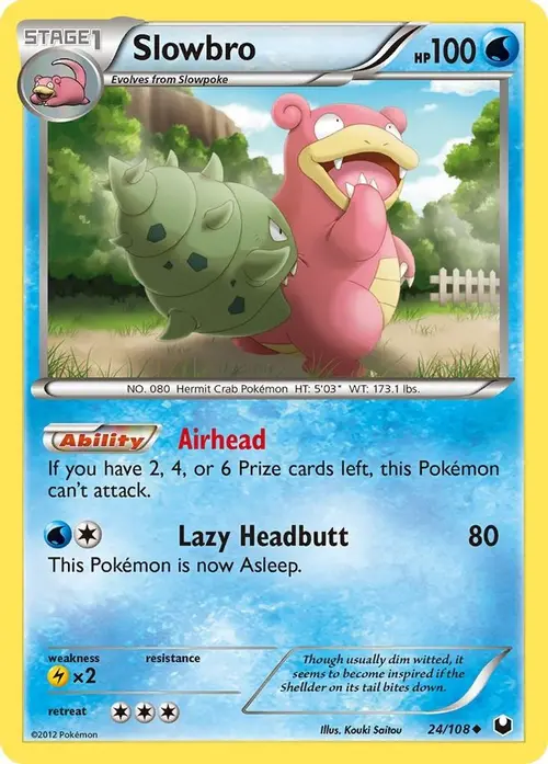 Slowbro card art