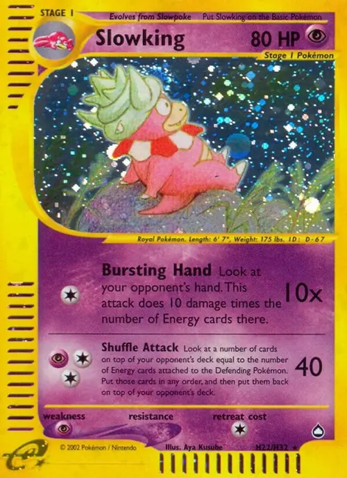 Slowking (H22) card art