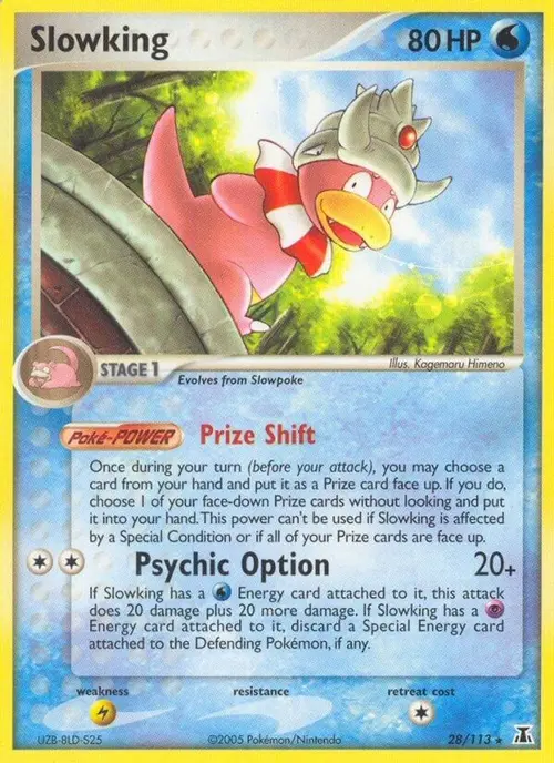 Slowking card art