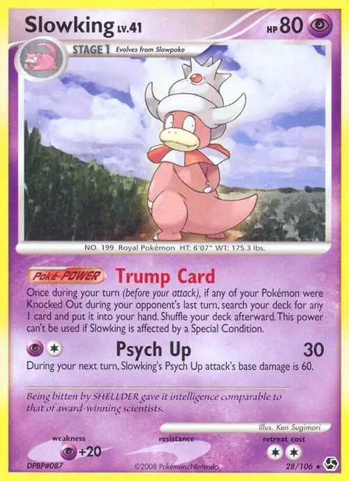 Slowking card art
