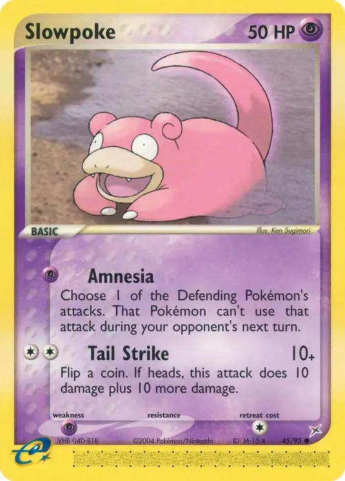 Slowpoke card art
