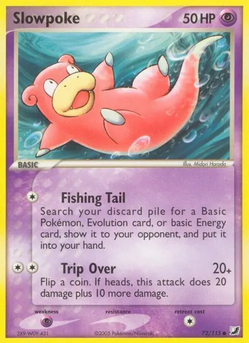 Slowpoke card art