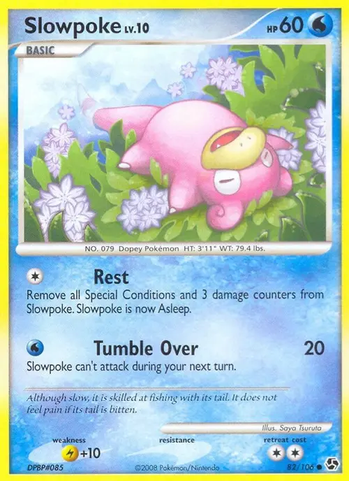 Slowpoke card art
