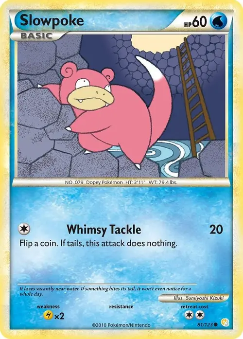 Slowpoke card art